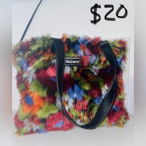 Trendy and Fun Fuzzy Tote